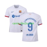 Camisolas de futebol FC Barcelona LEWANDOWSKI 9 Equipamento Alternativa 2023/24 Manga Curta